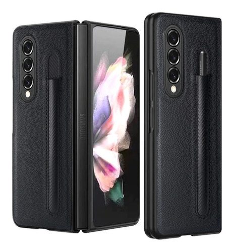 Capa Protetora Couro Fino P/ Galaxy Z Fold 3 - Samsung