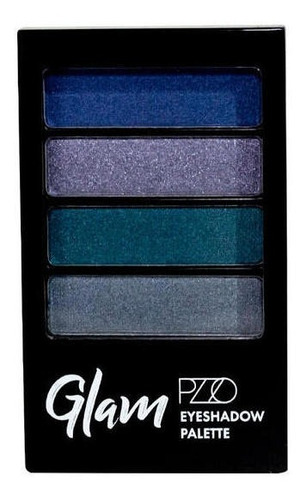 Paleta De Sombras Glam Eyeshadow Palette X4 Pzzo