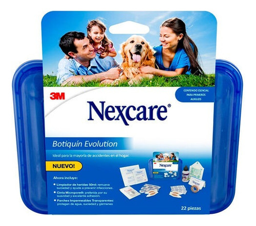 Nexcare Botiquín Portable Evolution, 22 Piezas