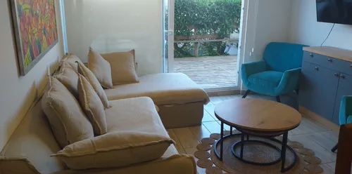 Maravilloso Departamento Con Patio Privado A Orillas Del Mar