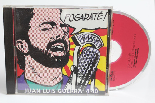 Cd Juan Luis Guerra 4 40 Fogaraté 1994 1ra. Edición 