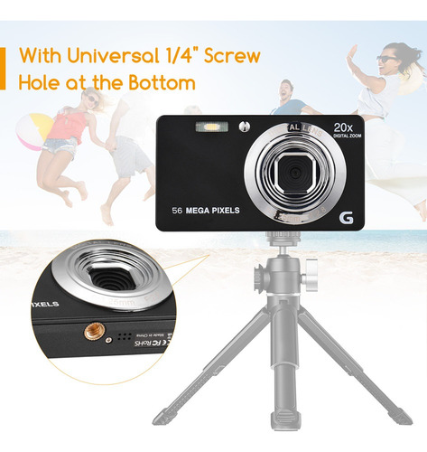 . Cámara Digital Portátil Tft Ultra H 4k De 2,7 Pulgadas,
