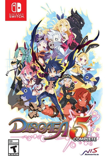 Disgaea 5 Complete - Switch Mídia Física Lacrado