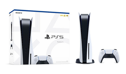 Imagen 2 de 4 de Sony Playstation 5 825gb Standard Color Blanco Y Negro