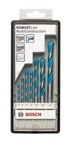 Jogo Broca Multi Construction Bosch 4 A 12 Mm 7 Pçs Maquifer