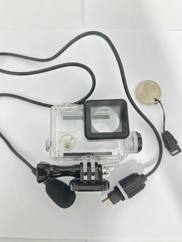 Caixa Estanque + Microfone Dudacell Para Gopro 3 E 4
