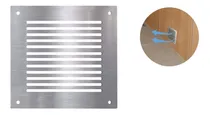 Comprar Rejillas Para Ventilación Muebles, Hogar Acero Inox. 10 X 10
