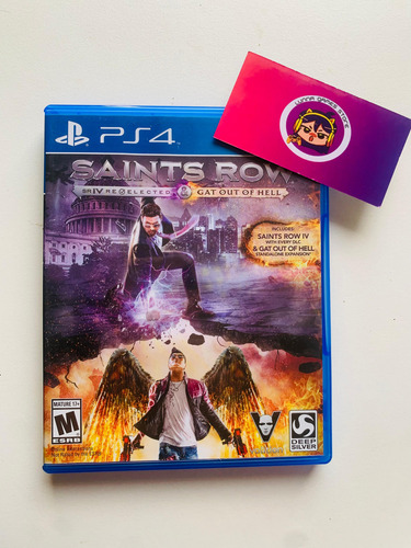 Saints Row Sr Iv Re Elected & Gat Out Of Hell Ps4-usado (Usado)