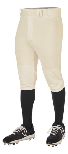 Pantalon Beisbol Softbol Champro 2.0 Bp68 Crema Corto Adulto