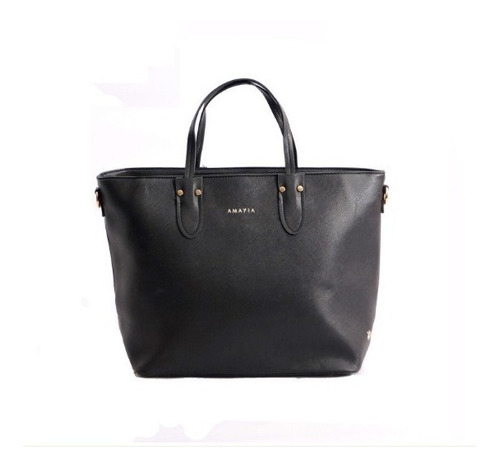 Cartera Amayra Camel 1373 Lisa Con Correa Y Manijas De Mujer