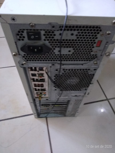 Quad 2 Core E Hd 500 Gb, Cpu Placa Mãe Asus P5k Deluxe,