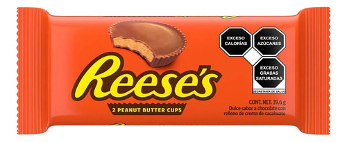 Reeses Chocolate Con Relleno De Crema De Cacahuate