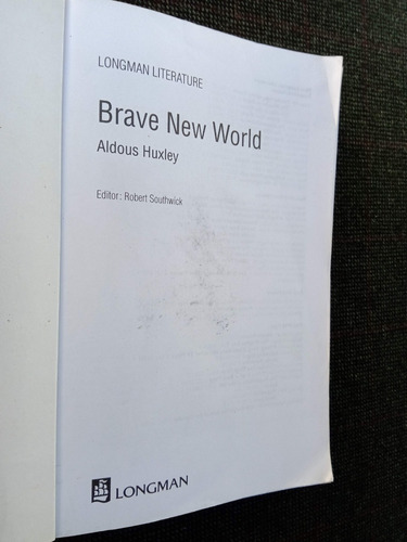 Imagen 2 de 2 de Brave New World Aldous Huxley