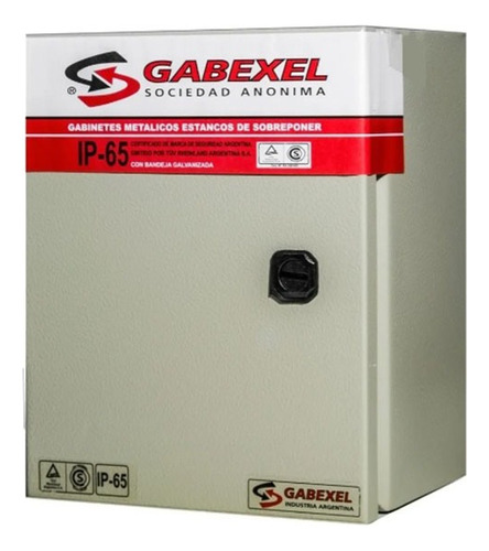 Gabinete Gabexel Ge-2520 Ip65 25x20x16