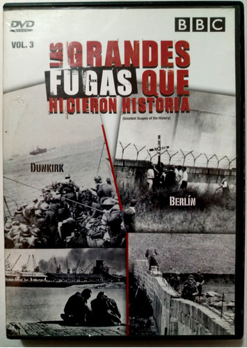 Las Grandes Fugas Que Hicieron Historia | Dvd Original 