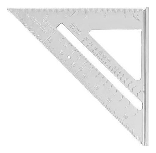 Esquadro Profissional Triangular Em Alumínio 7