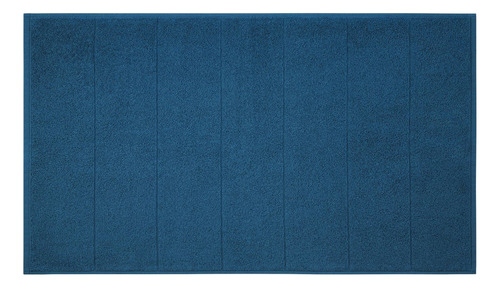 Piso Toalha Banheiro Altenburg Antiderrapante Flat 800g/m² Cor Azul Stellar Flat