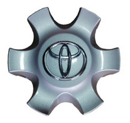 Copa Tapa Rin Concavo Para Toyota Emblema Cromo