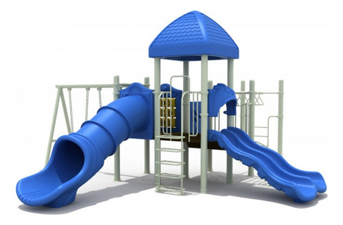 Juego Modular 12c Tobogán 2 Columpios 540x390x340 Cm Ch012