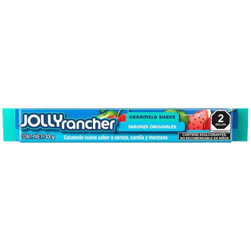 Jolly Rancher Caramelo Macizo Sabores Frutales 12pzs