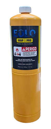 Refil Cilindro Gás Mapp Pro 400g P/ Maçarico Portátil