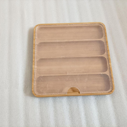 Organizador De Correa De Reloj De Madera, Caja De