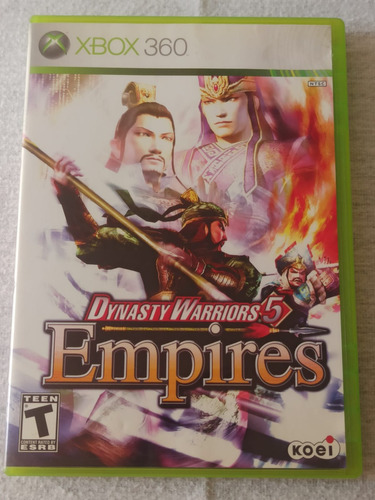 Dynasty Warriors 5 Empires Xbox 360 Original Usado