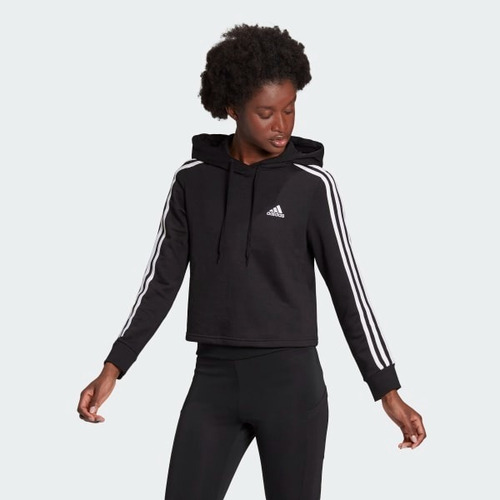Campera adidas Essential 3 Rayas Dama Xs Al Xl Gm5582 Dinoel