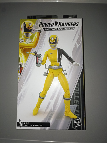 Power Rangers Lightning Collection Spd Yellow Ranger.