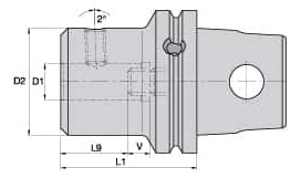 Kennametal Conexion Modular Agujero Interior Diam Adaptador