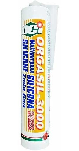 Silicone Sellador Negro Todo Uso Orgasil Oci 300ml Antihongo