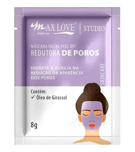 Mascara Reductora De Poros 8g Max Love