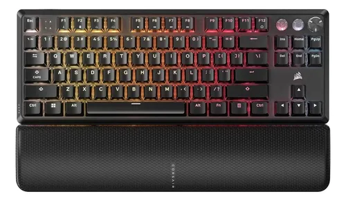 CORSAIR K70 PRO TKL ブラック Teclado Corsair K70 Pro Tkl, Rgb, Interruptores Pré-lubrific
