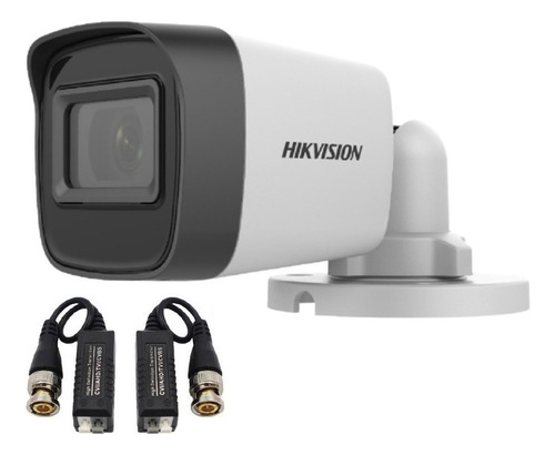 Camara Seguridad Exterior Hikvision Dvr Tvi Ahd Cvi + Balun 