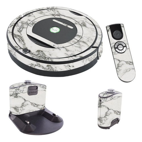 Piel Compatible Con Irobot Roomba 770 Robot Aspirador Mármol