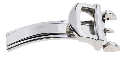 2 Hebilla Plegable De Material Acero Inoxidable De 16 Mm