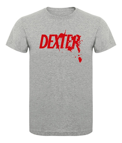 Remera Algodón Hombre Dexter Morgan Serie