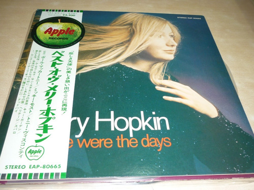 Mary Hopkin Those Were The Days Vinilo Japon Obi 1ra Edicion