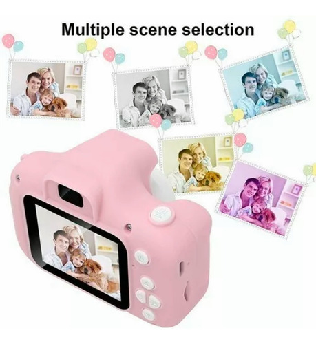 Mini Cámara Digital Foto Video Full Hd Juguete Niños Usb