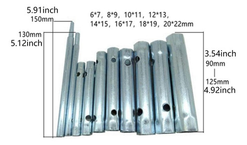 Conjunto De Llave De Llave De Llave De Plomería 10x