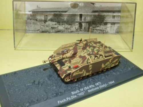 Imagem 2 de 6 de Sturmgeschutz Iv Div. Hg Italy 1944 - Altaya - Frete Grátis