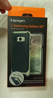 Capa Spigen Samsung Galaxy S8 Neo Hybrid Orig. Arctic Silver