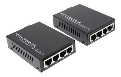 2 Paquetes De 10/100 / 1000mbps Gigabit Ethernet Media