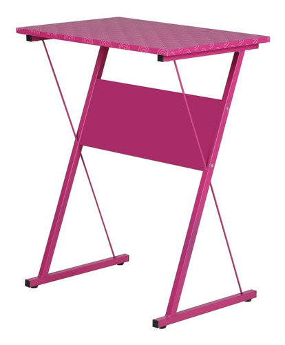 Imagen 3 de 9 de Escritorio Ideal Dibujo Mesa Pc Infantil Rosa + Resistente