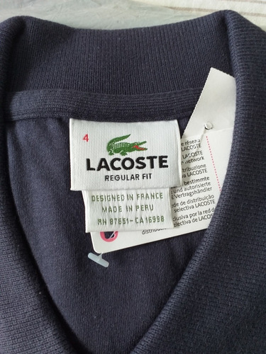 Camisa Polo Lacoste Nova