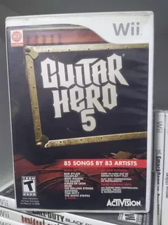 Guitar Hero 5 Para Wii Y Wiiu, Rockband Gh Con Manual