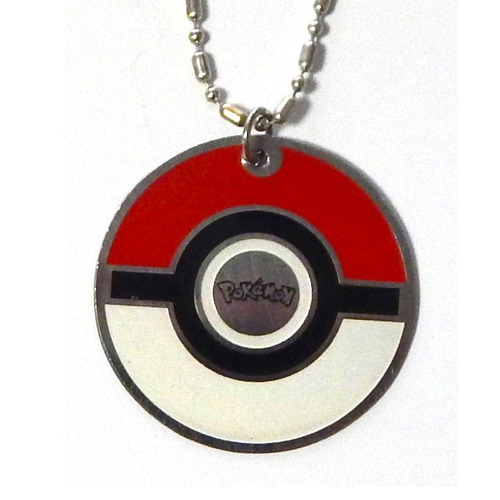 Pokemon Dije Collar Pokebola Ash Ketchum