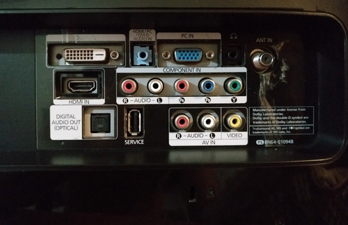 Imagen 3 de 3 de Tv Monitor Samsung 23 1080p Dvi Hdmi
