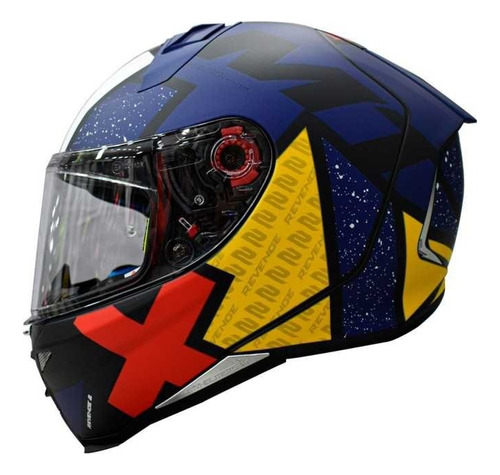 Casco Moto Integral Mt Revenge Certificado Europeo Ece - As