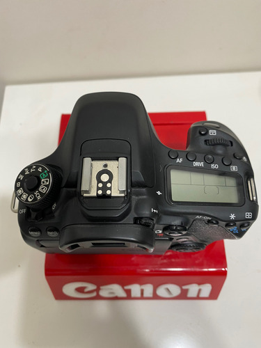 Canon Eos 80d Corpo 1 Ano De Garantia Impecável Preto (Usado)